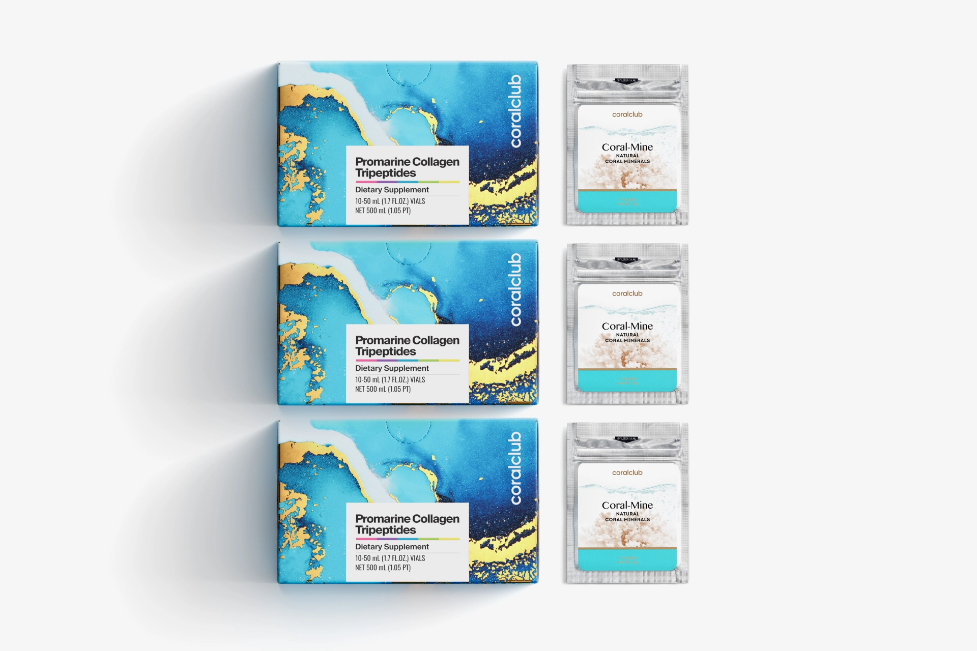 Promarine Collagen Tripeptides, Coral-Mine